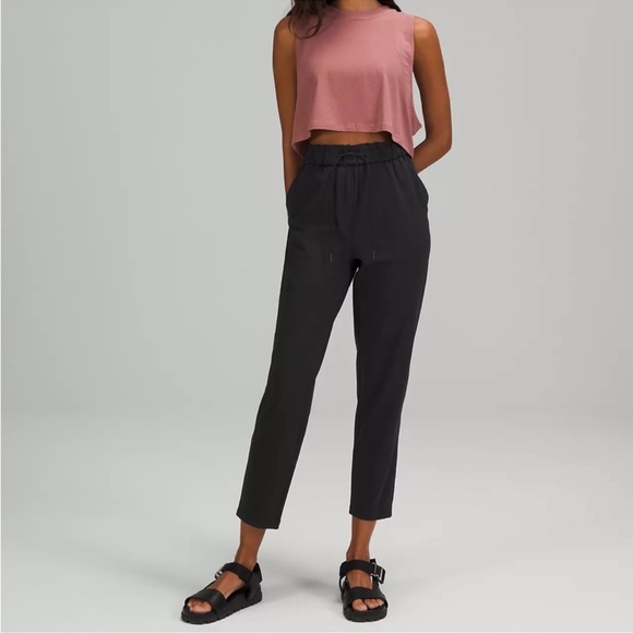 lululemon athletica Pants - Lululemon on the go drawstring pants size 4